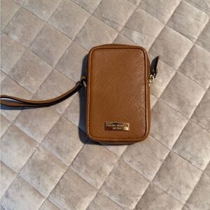 Henri Bendel Brown Wristlet